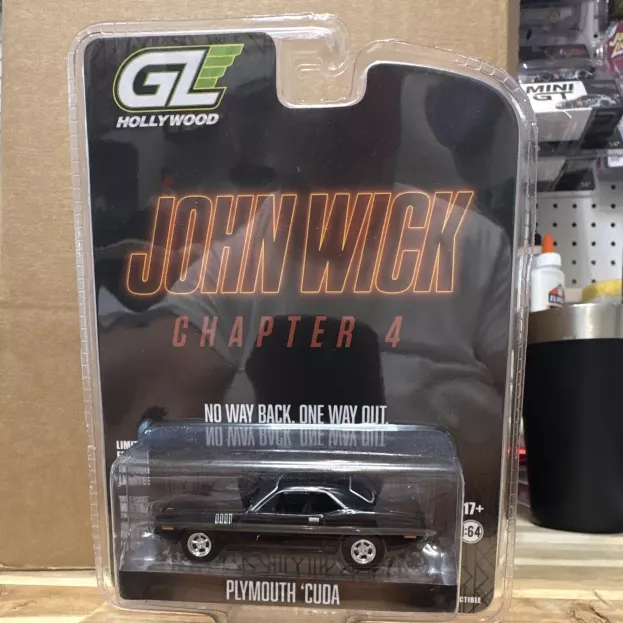 Greenlight Ford Mustang Boss 429 Coupe 1969 John Wick Movie I 1:64 44780E