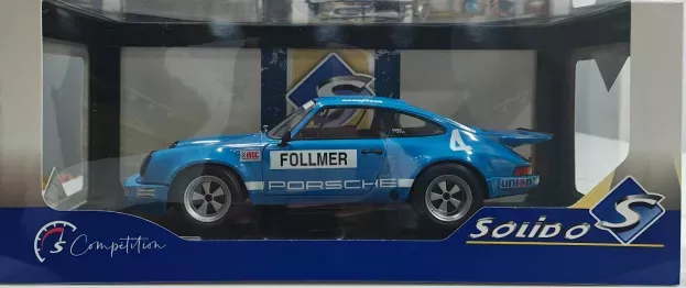 Solido Porsche 911 Carrera 3.0 Rsr N 4 Iroc Riverside 1974 George Follmer 1:18 1810702