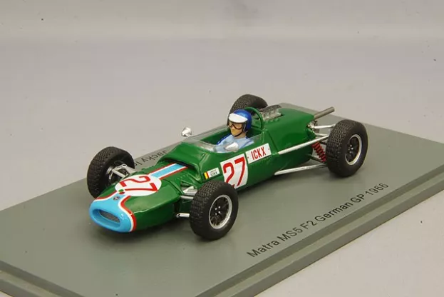 Spark Matra Simca F1 Ms5 N 27 Germany Gp 1966 J.ickx 1:43 S4309