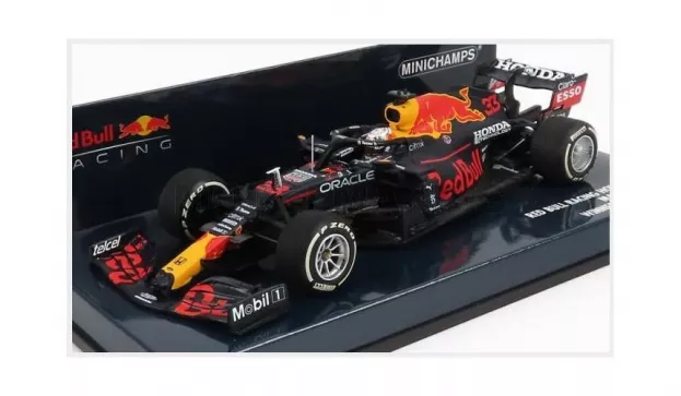 Minichamps Red Bull F1 Rb16b Honda Ra620h Team Red Bull Racing N 33 Winner French Gp 2021 Max Verstappen 1:43 410210833