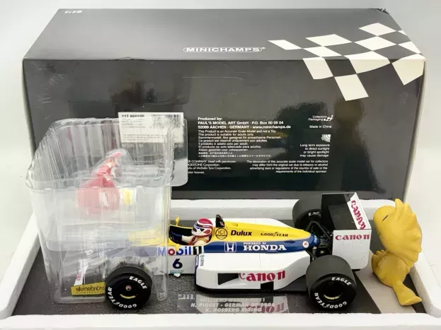 Minichamps Williams F1 Fw11 Honda N 6 German Gp 1986 Nelson Piquet Keke Rosberg 1:18 117860106