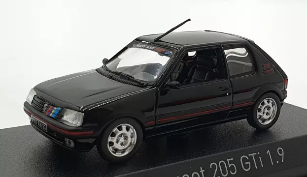 Norev Peugeot 205 1.9 Gti 1992 With Pts Decals 1:43 471734