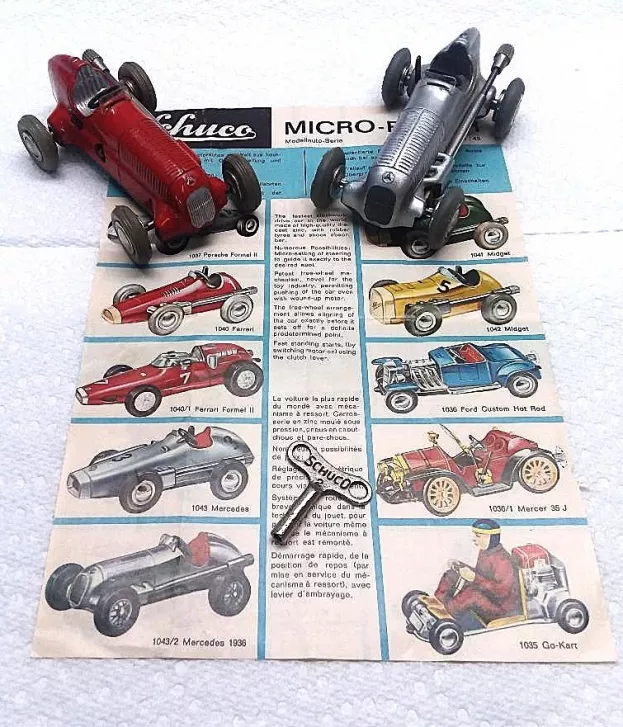Schuco Mercedes F1 Micro-racer 1936 1:40 1043 2