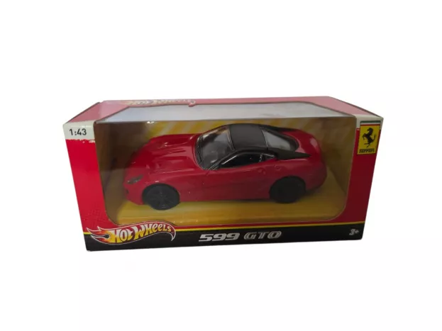 Hot Wheels Ferrari 599 Gto 2010 1:43 X5535