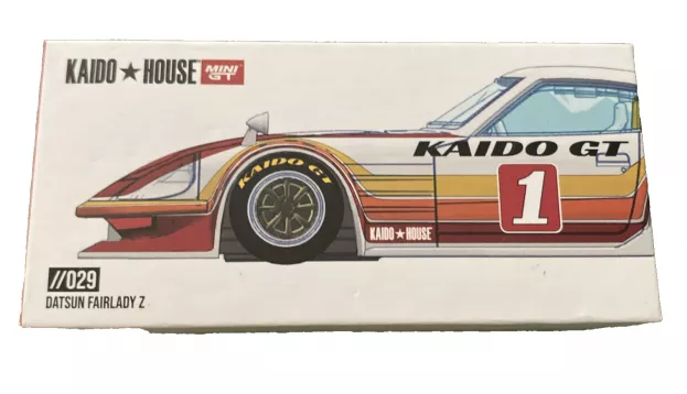 Mini-GT Datsun Fairlady Z N 1 Kaido Gt V1 Coupe 1975 1:64 KHMG029