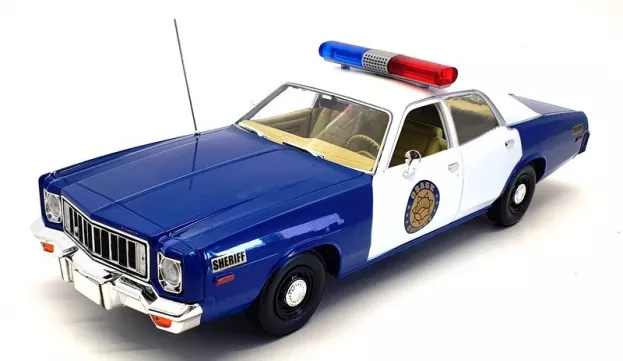Greenlight Plymouth Fury Police Osage County Sheriff 1975 1:18 19096
