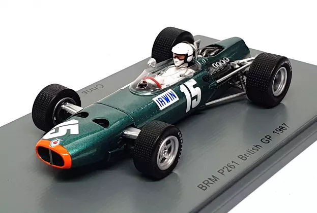 Spark Brm F1 P61 2 N 15 British Gp 1967 Chris Irwin 1:43 S4795