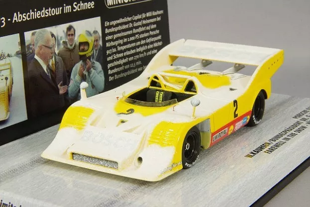 Minichamps Porsche 917 10 Team Bosch N 2 Farewell In The Snow Nurburgring 1973 W.kauhsen Heinemann 1:43 437736592