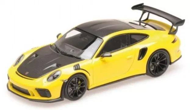 Minichamps Porsche 911 991-2 Gt3 Rs Weissach Package 2019 Black Rims 1:18 155068221