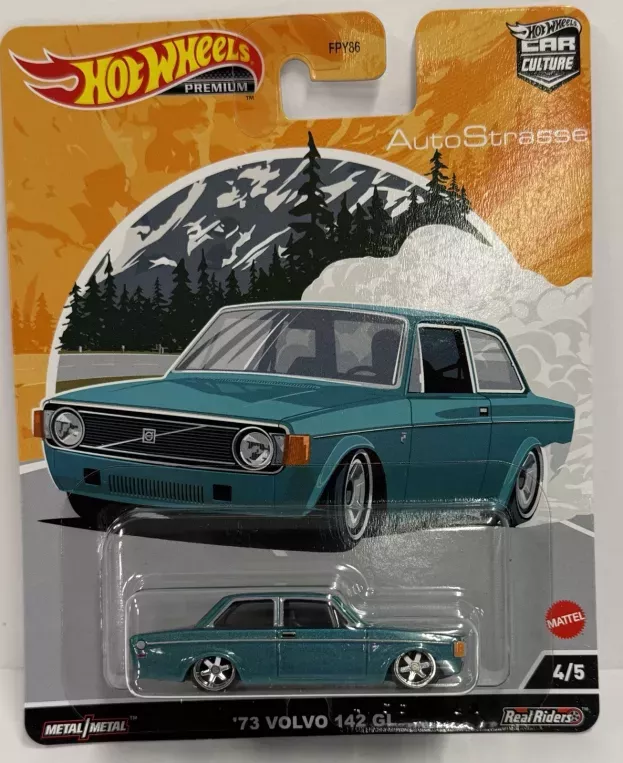 Hot Wheels Volvo 142gl 1973 1:64 HCJ87