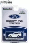 GreenLight 1:64 1995 Ford Escort RS Cosworth - White 30379 Diecast Model Car