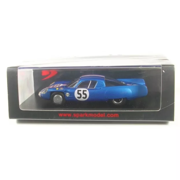 Spark Renault Alpine A210 N 55 24h Le Mans 1966 A.de Cortanze J.p.hanrioud 1:43 S5477