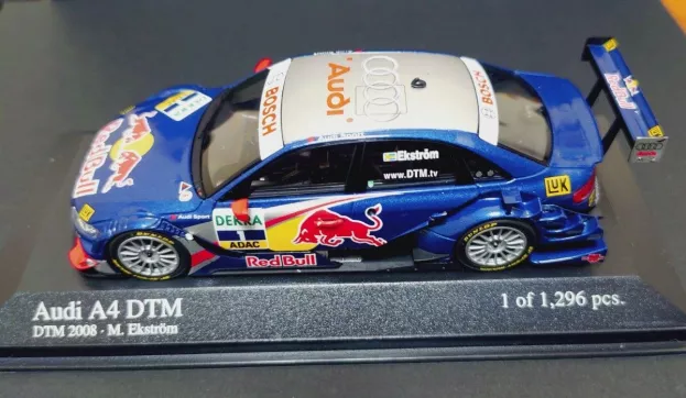 Minichamps Audi A4 N 1 Red Bull Dtm 2008 M.ekstrom 1:43 400081801
