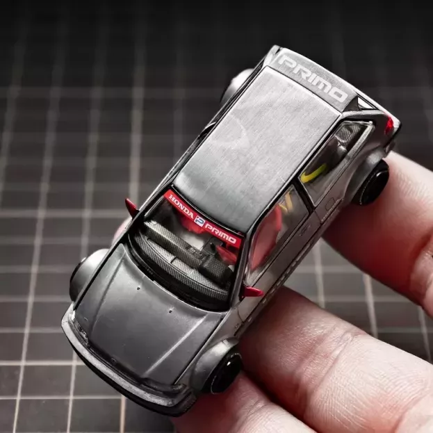 Mini GT Honda Civic ef Kaido Lworks V2 Racing 1987 1:64 KHMG156
