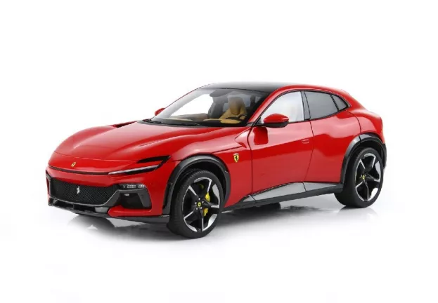 BBR Ferrari Purosangue Suv Panoramic Roof 2022 Polyfoam Packaging 1:18 HE180053B