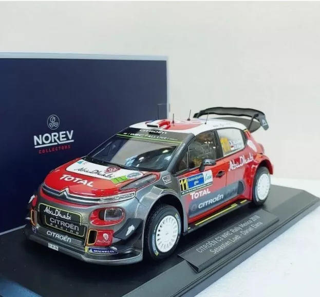 Norev Citroen C3 Wrc Abu Dhabi N 11 Rally Mexico 2018 S.loeb D.elena 1:18 181638