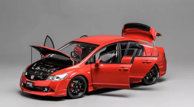 Motorhelix Honda Civic Mugen Rr 2008 1:18 M85415