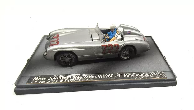 Spark Mercedes 300 Slr Spider N 722 Winner Mille Miglia 1955 Stirling Moss Denis Jenkinson 1:43 S5859
