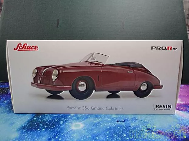 Schuco Porsche 356 Spider Open 1948 1:18 450025800