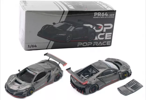 Pop Race Honda Nsx Gt3 Evo22 2022 1:64 PR640159