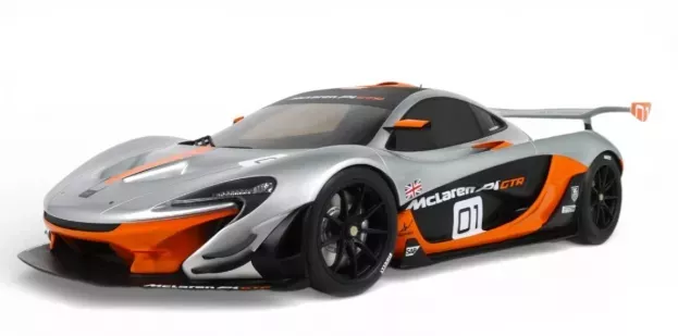 GT Spirit Mclaren P1 Gtr Pebble Beach 2015 Con Vetrina With Showcase 1:8 GTS800902