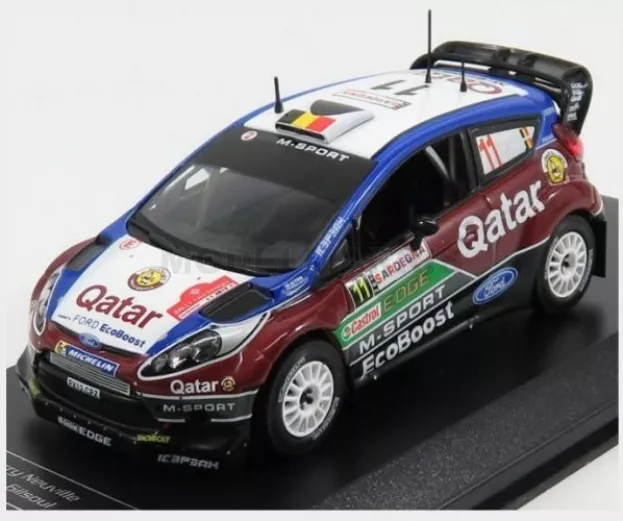 IXO Models Ford Fiesta Rs Wrc N 11 Rally Sardegna Italy 2013 T.neuville N.gilsoul 1:43 IXODCC14003