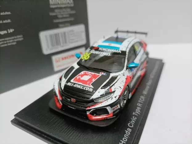 Spark Honda Civic Type R Tcr N 18 Winner Race 3 Wtcr Vila Real 2019 T.monteiro 1:43 S8957