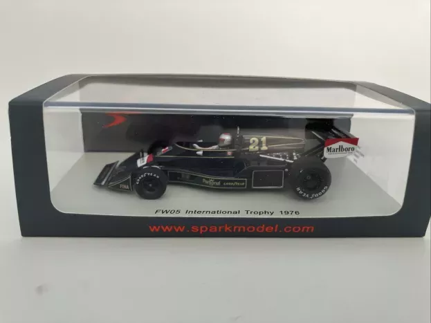 Spark Williams Fw05 N 21 International Trophy 1976 Mario Andretti 1:43 S4044