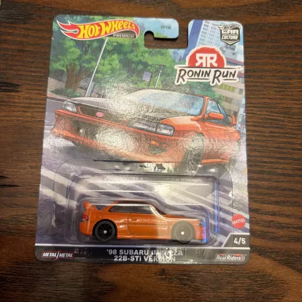 Hot Wheels Subaru Impreza 22b Sti 1998 1:64 HCK14