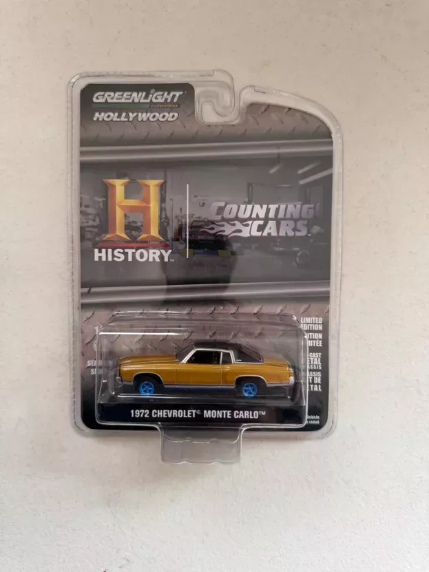 Greenlight Chevrolet Monte Carlo 1972 Counting Cars 1:64 44950D