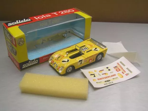 Solido Lola T280 N 7 Switzerland 1972 1:43 15