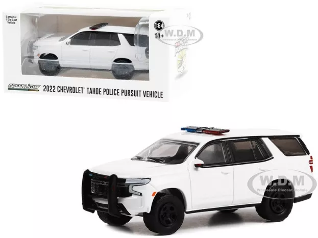 Greenlight Chevrolet Tahoe Police Pursuit Vehicle 2022 1:64 43001