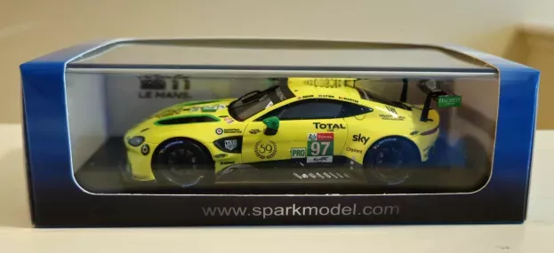 Spark Aston Martin Vantage Gte 4.0l Turbo V8 Team Aston Martin Racing N 97 24h Le Mans 2019 A.lynn J.adam M.martin 1:43 S7941