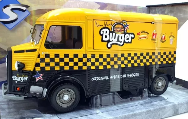 Solido Citroen Type Hy Nyc Burger 1969 1:18 1804822