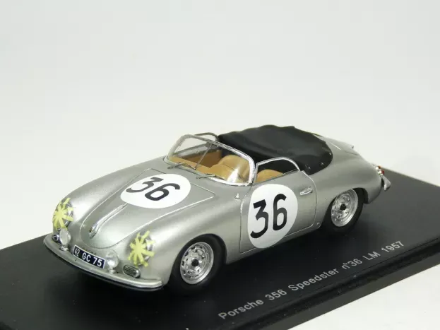 Spark Porsche 356a Speedster Team M.slotine N 36 24h Le Mans 1957 Maurice Slotine Roland Bourel 1:43 S1352