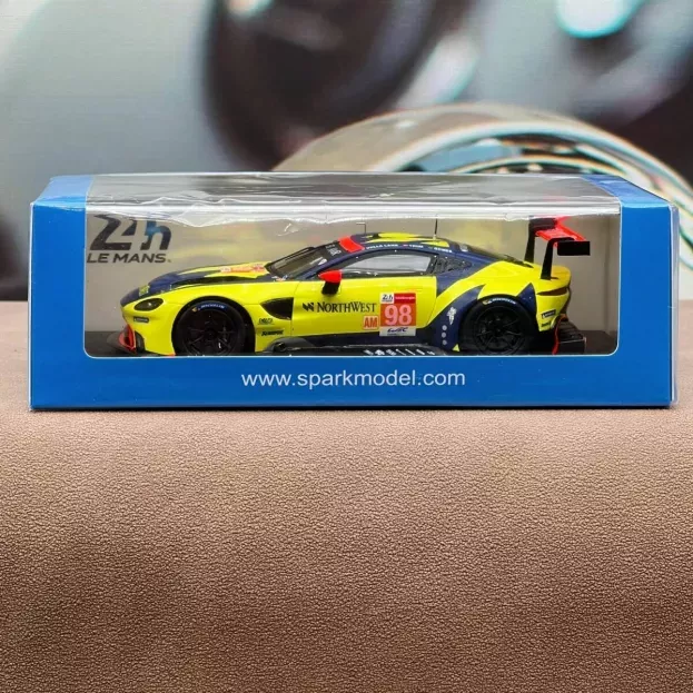 Spark Aston Martin Vantage Amr 4.5l V8 Turbo Team Aston Martin Racing N 98 24h Le Mans 2021 P.dalla Lana N.thiim M.gomes 1:43 S8274