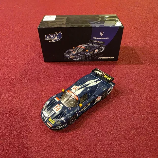 BBR Maserati Mc12 6.0l V12 Team Jmb Racing N 15 4th 24h Spa 2008 Ben Aucott Alain Ferte Stephane Daoudi 1:64 BBRDIE6424