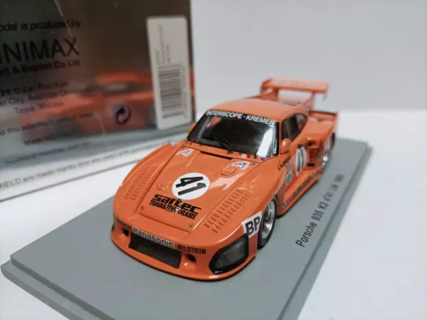 Spark Porsche 935 K3 Team Kremer Racing N 41 24h Le Mans 1980 Ted Field Danny Ongais Jean Louis Lafosse 1:43 S2054