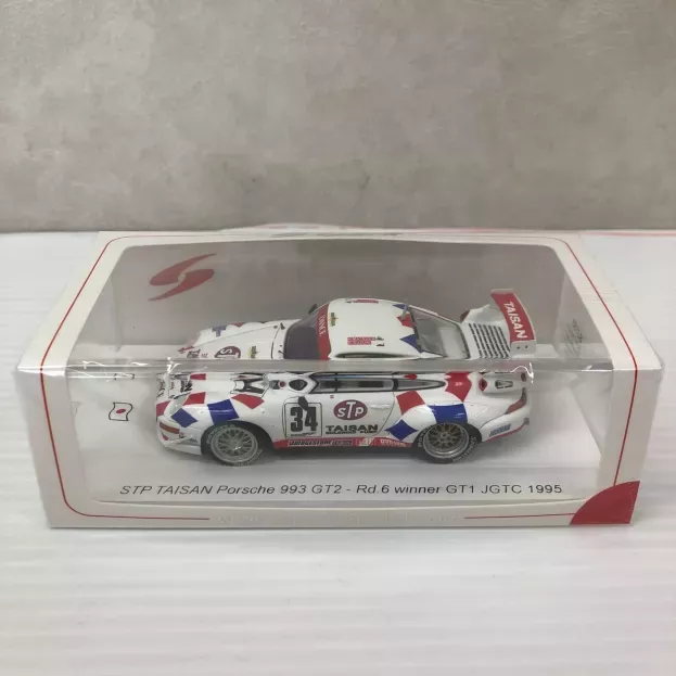 Spark Porsche 911 993 Gt2 Team Stp Taisan N 34 Winner Round 6 Gt1 Jgtc 1995 Taugio Matsuda Keiichi Suzuki 1:43 SJ153