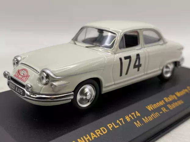 IXO Models Panhard Pl17 N 174 Winner Rally Montecarlo 1961 M.martin R.bateau 1:43 RAC082