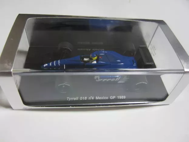 Spark Tyrrell F1 018 N 4 3rd Gp Mexico 1989 Michele Alboreto 1:43 S1641