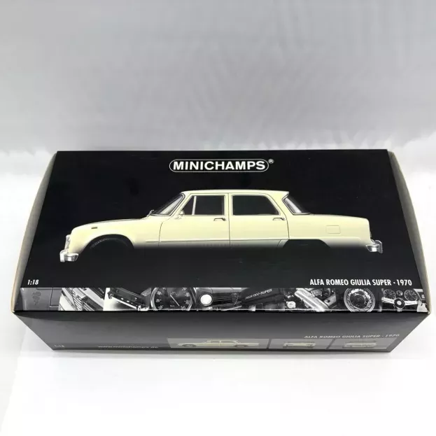 Minichamps Alfa Romeo Giulia 1600 Super 1970 1:18 180120902