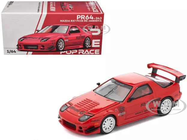 Pop Race Mazda Rx-7 fc3s Re-amemiya 2006 1:64 PR640343