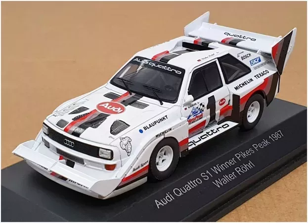 CMR Audi Quattro Sport S1 E2 N 1 Winner Rally Pikes Peak Hill Climb 1987 W.rohrl 1:43 WRC018