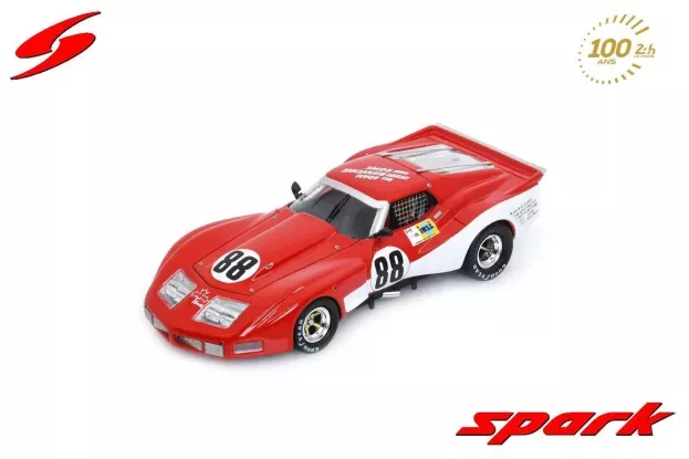 Spark Chevrolet Corvette C3 7.0l V8 Team D.rowe N 88 24h Le Mans 1980 J.bienvenue B.adam D.rowe 1:43 S6390