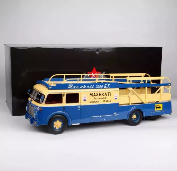 CMR Fiat 642rn2 Truck Bartoletti Maserati Car Transporter 1957 1:18 CMR141