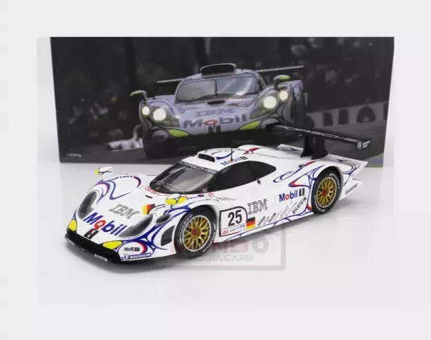 Werk83 Porsche 911 Gt1-98 3.2l Turbo Team Porsche Ag Mobil-1 N 25 2nd 24h Le Mans 1998 Uwe Alzen Jorg Muller Bob Wollek 1:18 W18029002