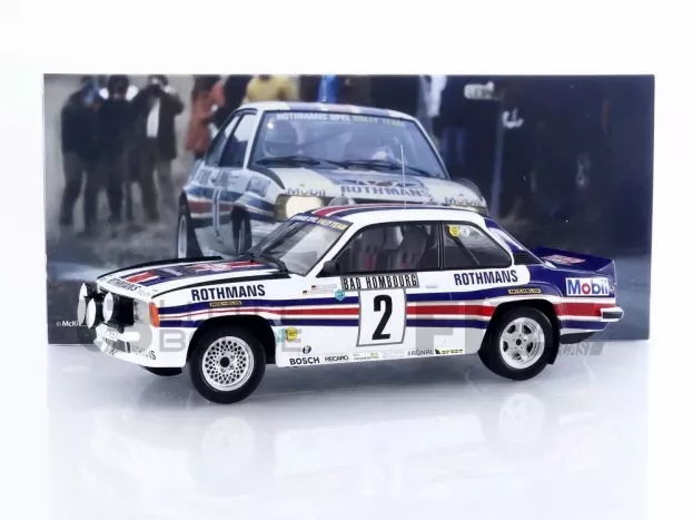 Werk83 Opel Ascona 400 Rothmans night Version N 2 Winner Rally Montecarlo 1982 Walter Rohrl Christian Geistdorfer 1:18 W18006101