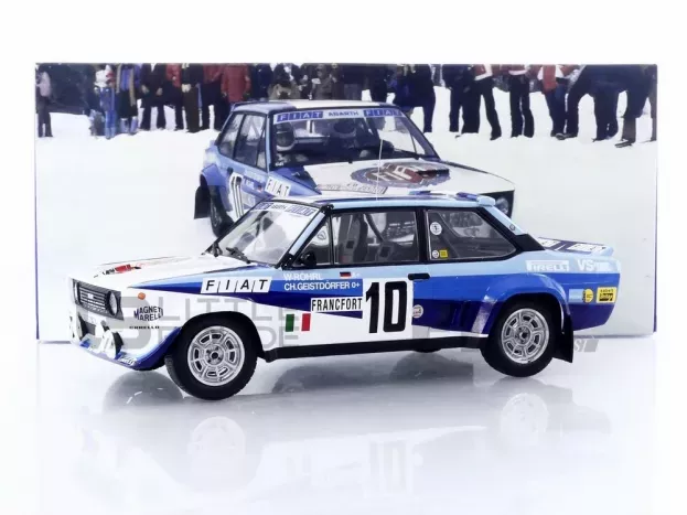 Werk83 Fiat 131 Abarth Team Fiat Italia night Version N 10 Winner Rally Montecarlo 1980 Walter Rohrl Christian Geistdorfer 1:18 W18006001