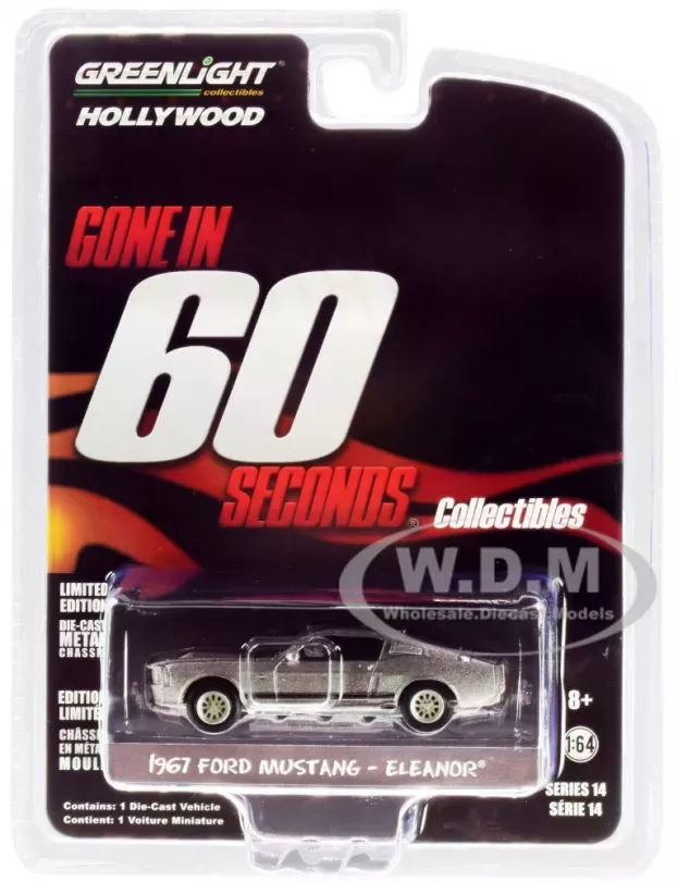 Greenlight Ford Mustang Shelby Gt500e 1967 Eleanor Fuori In 60 Secondi Gone In Sixty Seconds 1:64 44742